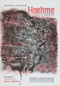 Hoehme, Gerhard - 1963 - Galerie Hans Alexander Baier Mainz