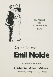 Nolde, Emil - 1956 - Galerie Alex Vömel Düsseldorf