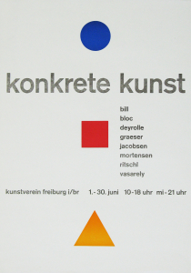 Bill, Max - 1957 - Kunstverein Freiburg (konkrete kunst)