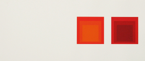 Albers, Josef - 1972 - Hommage to the Square (two red / Ives-Sillman)