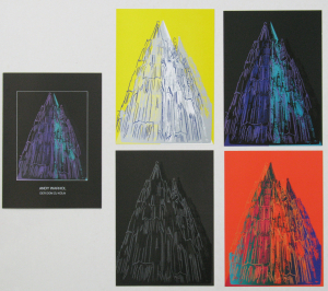 Warhol, Andy - 1985 - Galerie Hermann Wünsche (Andy Warhol - Der Dom zu Köln / Satz von Karten)