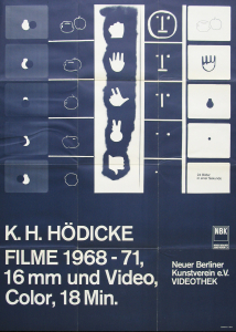 Hödicke, Karl Horst - 1971 - Neuer Berliner Kunstverein (Filme 1968-71)
