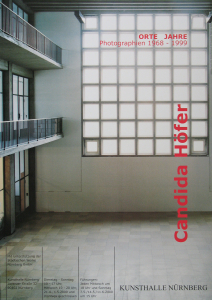 Höfer, Candida - 2000 - Kunsthalle Nürnberg (Milchhof Nürnberg)