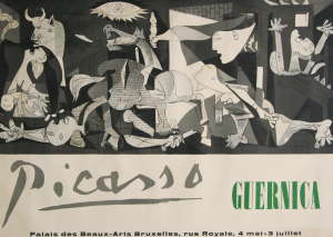 Picasso, Pablo - 1956 - Palais des Beaux-Arts de Bruxelles (Guernica)