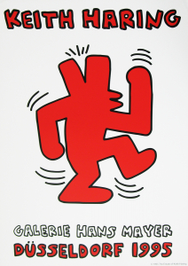 Haring, Keith - 1995 - Galerie Hans Mayer Düsseldorf