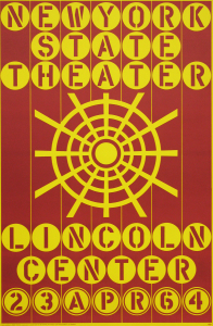 Indiana, Robert - 1964 - New York State Theater / Lincoln Center New York