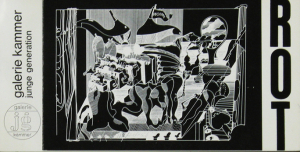 Roth, Dieter - 1972 - Galerie Kammer Hamburg  (2 Einladungen)