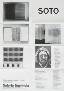 Soto, Jesus Raphael - 1970 - Galerie Buchholz München