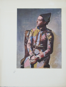 Picasso, Pablo - 1964 - Musée National dArt Moderne Paris (Fondation Rodolphe Staechelin-De Corot á Picasso / Harlekin)