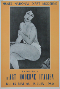 Modigliani, Amadeo - 1950 - Musée National dArt Moderne Paris (Exposition dArt Moderne Italien)