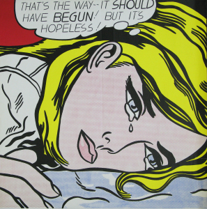 Lichtenstein, Roy - 1968 - Kunsthalle Bern (Hopeless)