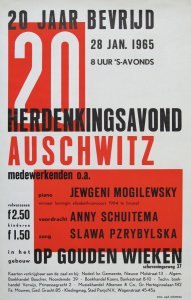 Schuitema, Paul - 1965 - Op Gouden Wieken Den Haag (20 jaar bevrijd - herdenkingsavond Auschwitz)