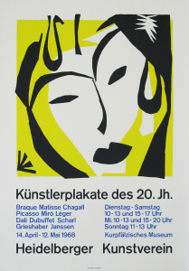 Matisse, Henri - 1968 - Heidelberger Kunstverein (Künstlerplakate des 20. Jh.)