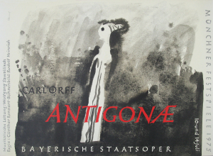 Heinrich, Rudolf - 1975 - Bayerische Staatsoper - Münchner Festspiele (Carl Orff - Antigonae)