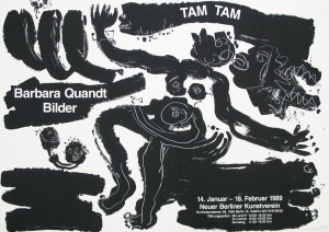 Quandt, Barbara - 1989 -  Neuer Berliner Kunstverein (Bilder - Tam Tam)