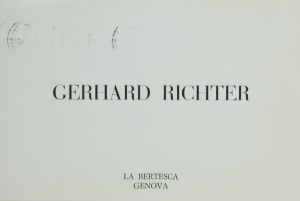 Richter, Gerhard - 1976 - La Bertesca Genova