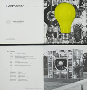Geldmacher, Klaus - 1970 -  Gimpel & Weitzenhoffer New York