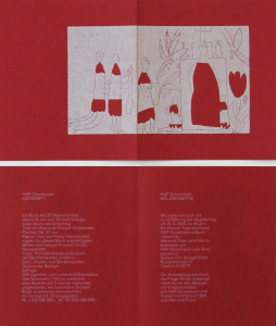 Grieshaber, HAP - 1964 - Galerie Der Spiegel Köln (Osterritt / Holzschnitte)