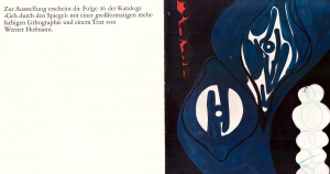 Nay, Ernst Wilhelm - 1966 - Galerie Der Spiegel Köln (Neue Bilder und Aquarelle / invitation)