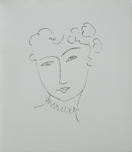 Matisse, Henri - 1952 - Galerie Der Spiegel Köln (La Pompadour)