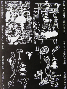 Friedman, Ken - 1975 - Boise Gallery of Art Idaho