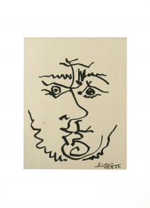 Picasso, Pablo - 1967 - Le Patriote Cote dAzur (Visage)