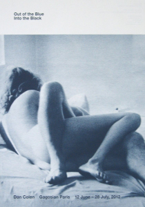 Colen, Dan - 2012 - Gagosian Gallery Paris (Out of the Blue, Into the Black)