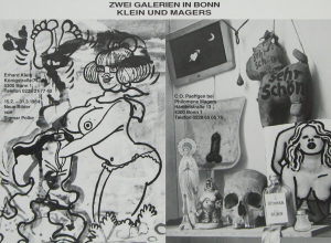 Polke, Sigmar - 1984 - Zwei Galerien in Bonn / Klein und Magers