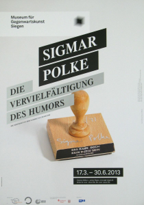 Polke, Sigmar - 2013 -  Museum für Gegenwartskunst Siegen (DIE VERVIELFÄLTIGUNG DES HUMORS)