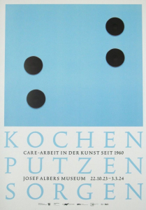 Trockel, Rosemarie - 2023 - Josef Albers Museum Bottrop (KOCHEN / PUTZEN / SORGEN - 4 vier Kochplatten)