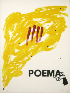 Tàpies, Antoni - 1973 - Poema