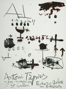 Tàpies, Antoni - 1993 - Erker-Galerie St. Gallen (Suite Erker)