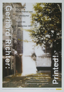 Richter, Gerhard - 2004 - Kunstmuseum Bonn (Printed !)
