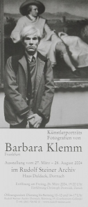Klemm, Barbara - 2004 - Rudolf Steiner Archiv / Haus Duldeck Dornach (Künstlerporträts Fotografien / Andy Warhol)
