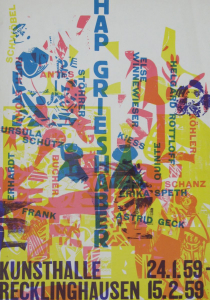 Grieshaber, HAP - 1959 - Städtische Kunsthalle Recklinghausen (HAP Grieshaber, sein Freundeskreis und seine Schüler)