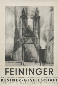 Feininger, Lyonel - 1954 - Kestner-Gesellschaft Hannover (Marktkirche in Halle)