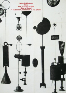 Götzinger, Herbert - 1966 - Galerie Niepel Düsseldorf (Atims)
