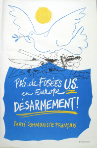 Picasso, Pablo - 1962 - Pas de fusées US en Europe Desarmement
