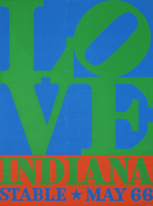 Indiana, Robert - 1966 - Stable Galerie New York (LOVE)