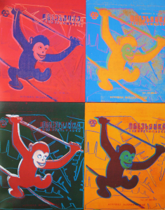 Warhol, Andy - 1993 - Four Monkeys (Achenbach Art Edition and te Neues Publishing Company)