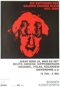 Kippenberger, Martin - 2013 - Bonner Kunstverein (Die Editionen der Galerie Erhard Klein 1972-2006 / Sieht man ja, was es ist)