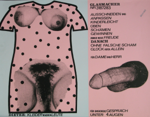 Glasmacher, Dieter - 1968 - Kunsthaus Hamburg (Kleider machen Leute zum Ausschneiden und Anpassen)