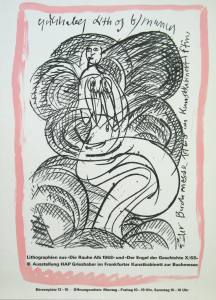 Grieshaber, HAP - 1968 - Buchmesse im Frankfurter Kunstkabinett (Grieshaber Lithos b / manus)