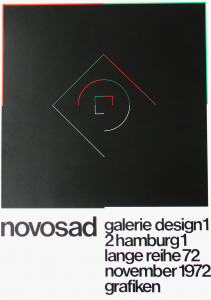 Novosad, Karel - 1972 - galerie design 1 Hamburg