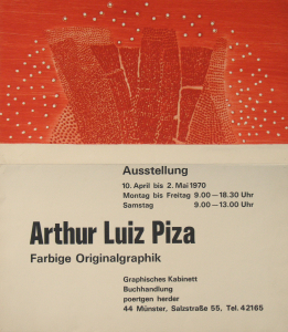 Piza, Arthur Luiz - 1970 - Buchhandlung Poertgen Herder Münster
