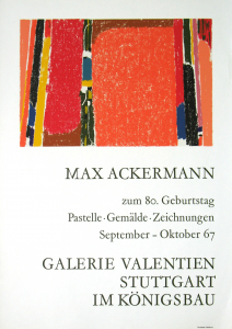 Ackermann, Max - 1967 - Galerie Valentien Stuttgart