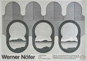 Nöfer, Werner - 1968 - Galerie Junge Generation Hamburg