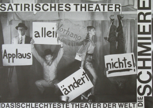 Rolfs, Rudolf - 1968 - Die Schmiere / Frankfurt a.M. (Satirisches Theater / Applaus allein ändert nichts)