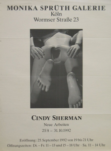 Sherman, Cindy - 1992 - Monika Sprüth Galerie Köln