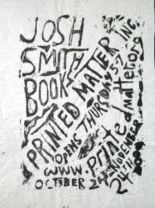 Smith, Josh - 2009 - Printed Matter (Books)